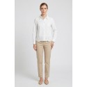 Fresh Flower camicia in popeline di cotone con trafori FD629 [d7665f65]