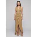 GM by Gai Mattiolo abito lungo in lurex GM3750 [7f334980]