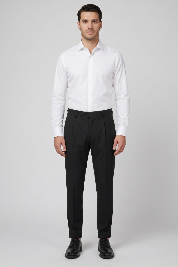 0 Construction pantalone chino in cotone stretch Beron-dp/2sp [66aa92e8]