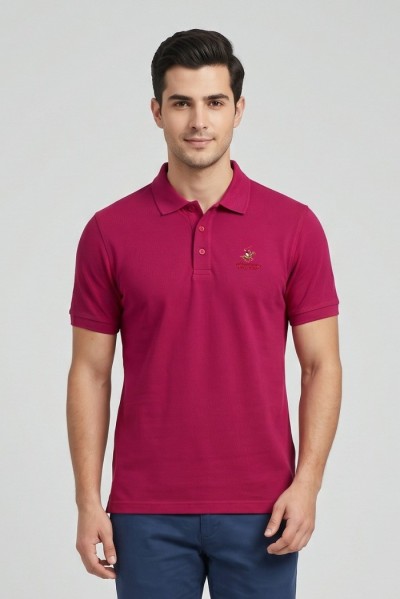 Beverly Hills Polo Club polo in piquet di cotone P450124 — 805219040079742_2