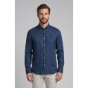 Henry Cotton's camicia botton down in lino OTIS [795d1c60]