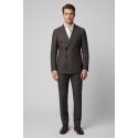 Privat Fashion abito doppiopetto in poliviscosa stretch Giorgione-abs707 [5a5d29c5]