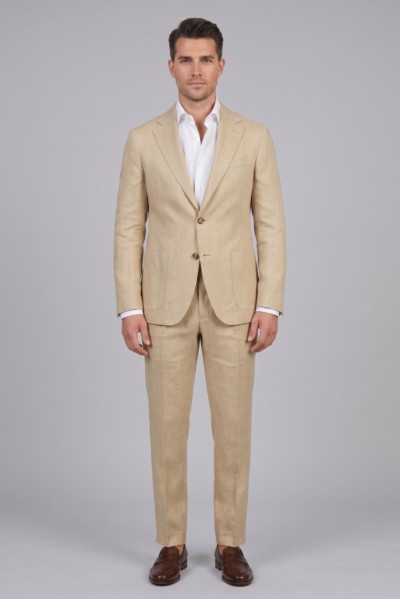Privat Fashion abito monopetto in lino Merini-abs702 — 805219040079854_1