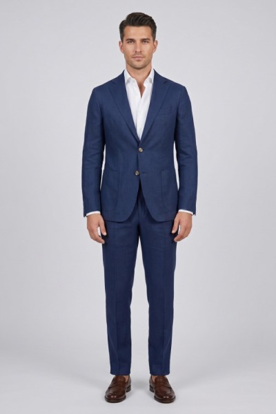 Privat Fashion abito monopetto in lino Merini-abs702 — 805219040079854_2