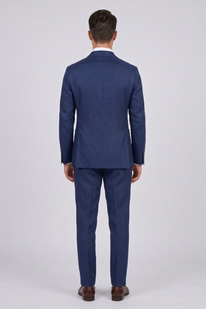 Privat Fashion abito monopetto in lino Merini-abs702 [2945a564]