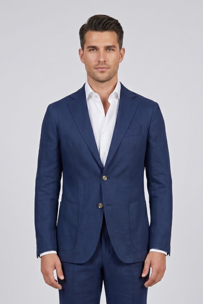 Privat Fashion abito monopetto in lino Merini-abs702 [9e586460]