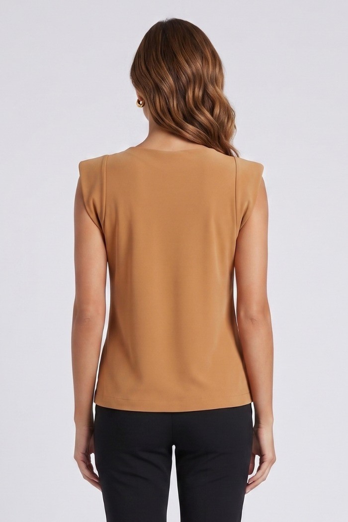 GM by Gai Mattiolo blusa in tessuto fluido GM3350 [0e2a9ad4]
