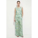 Influencer pantalone wide leg a fantasia con coulisse 05T0086 [9e14bdcb]