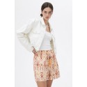 Influencer bermuda in chiffon con laccio 05T0092 [8520e09f]