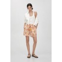 Influencer bermuda in chiffon con laccio 05T0092 [eb1b6296]