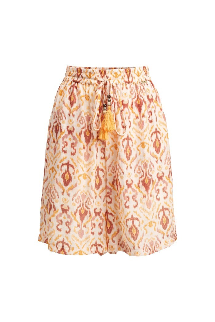 Influencer bermuda in chiffon con laccio 05T0092 [ee4b2588]