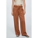 Influencer pantalone palazzo in tessuto fluido 05Y157 [d0080f4e]