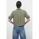 Influencer camicia con dettaglio tridimensionale 05Y161 [d85962b4]