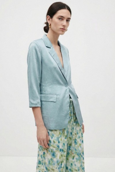 Influencer blazer con maniche a 3/4 05Y163 [505f61ed]