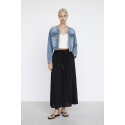 Influencer gonna lunga fluida con laccio 05Y169 [732403ac]