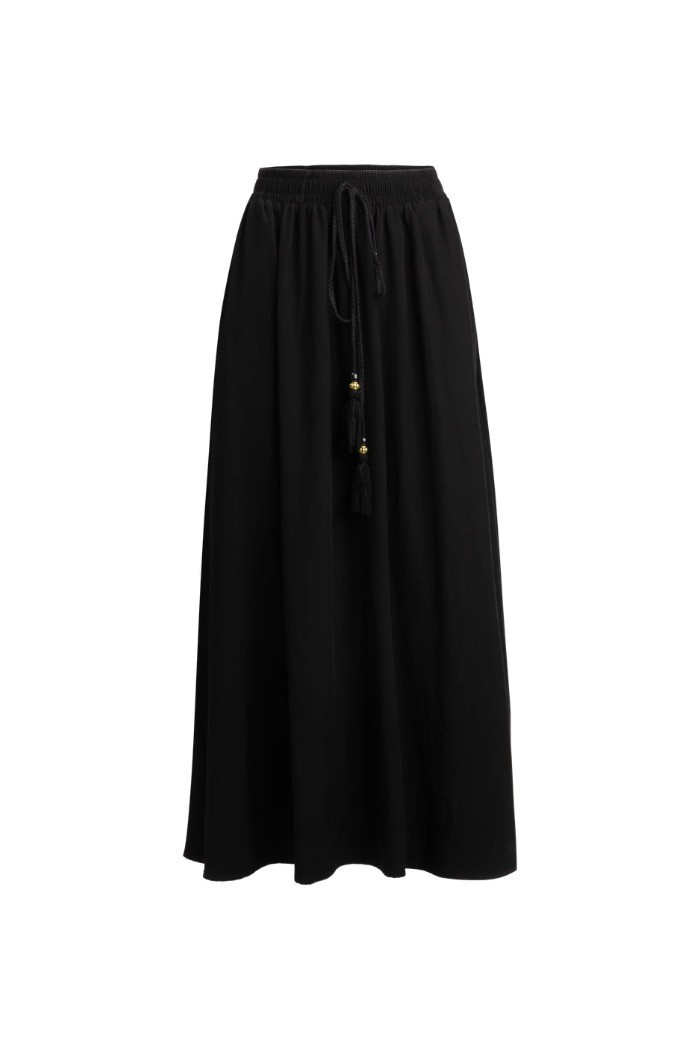 Influencer gonna lunga fluida con laccio 05Y169 [767444b2]