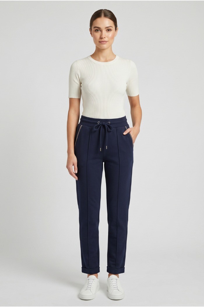 Markup pantalone in felpa in misto cotone MW1620011 [a3a579e3]