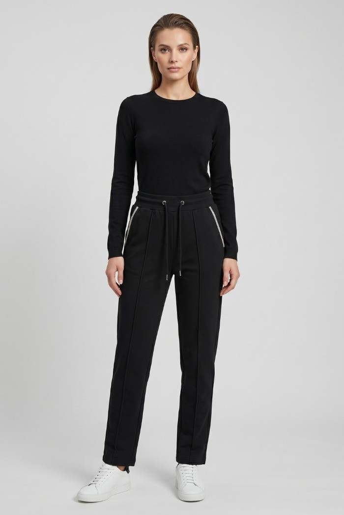 Markup pantalone in felpa in misto cotone MW1620011 [13b97b69]
