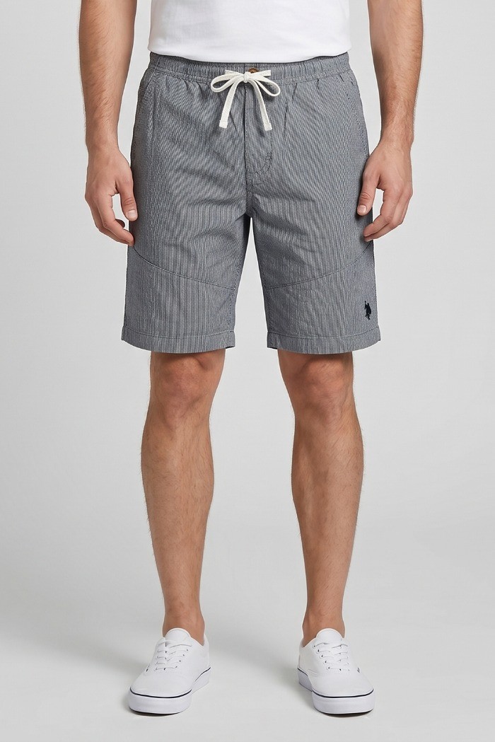 US Polo ASSN bermuda rigati in cotone Enio US43157014 [dc56b2b7]