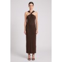 Markup abito midi aderente con nodo MW1600013 [66e79353]