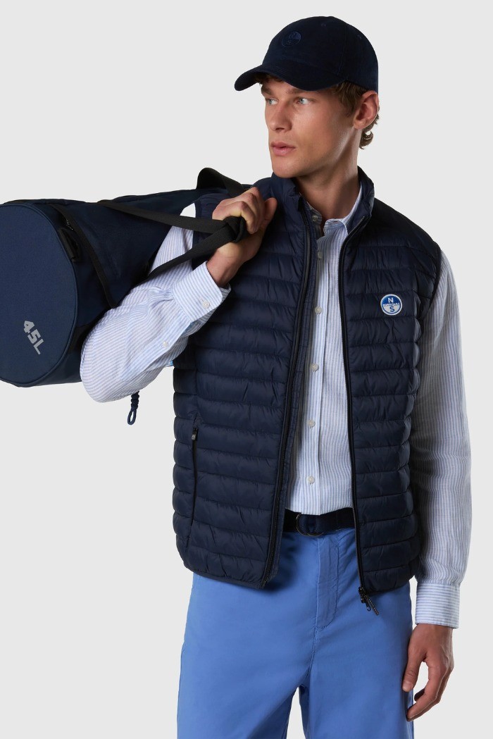 North Sails gilet imbottito con patch logo Zephyr Ultralight 603423 [2e69863a]