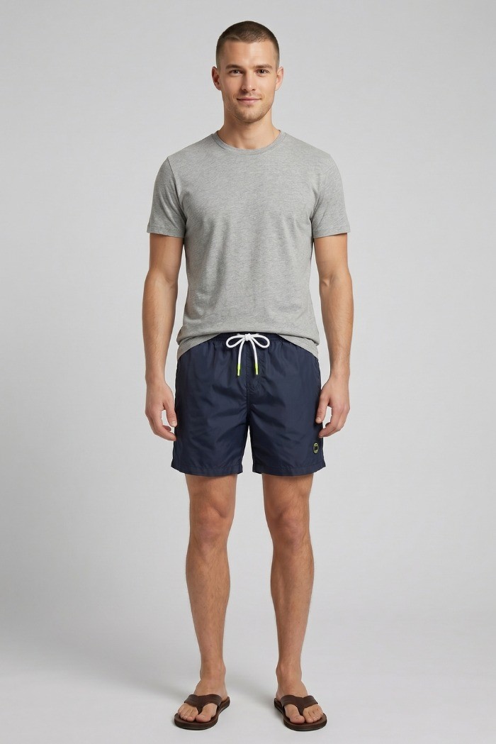 Markup shorts mare con patch logo MK17101 [926c201c]
