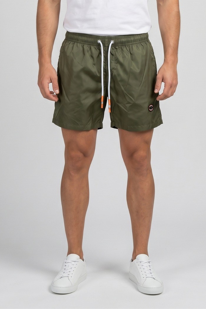 Markup shorts mare con patch logo MK17101 [062f70f6]