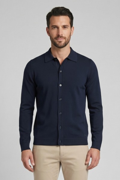 Markup cardigan a bottoni collo camicia MK1900010 — 805219040080173_1