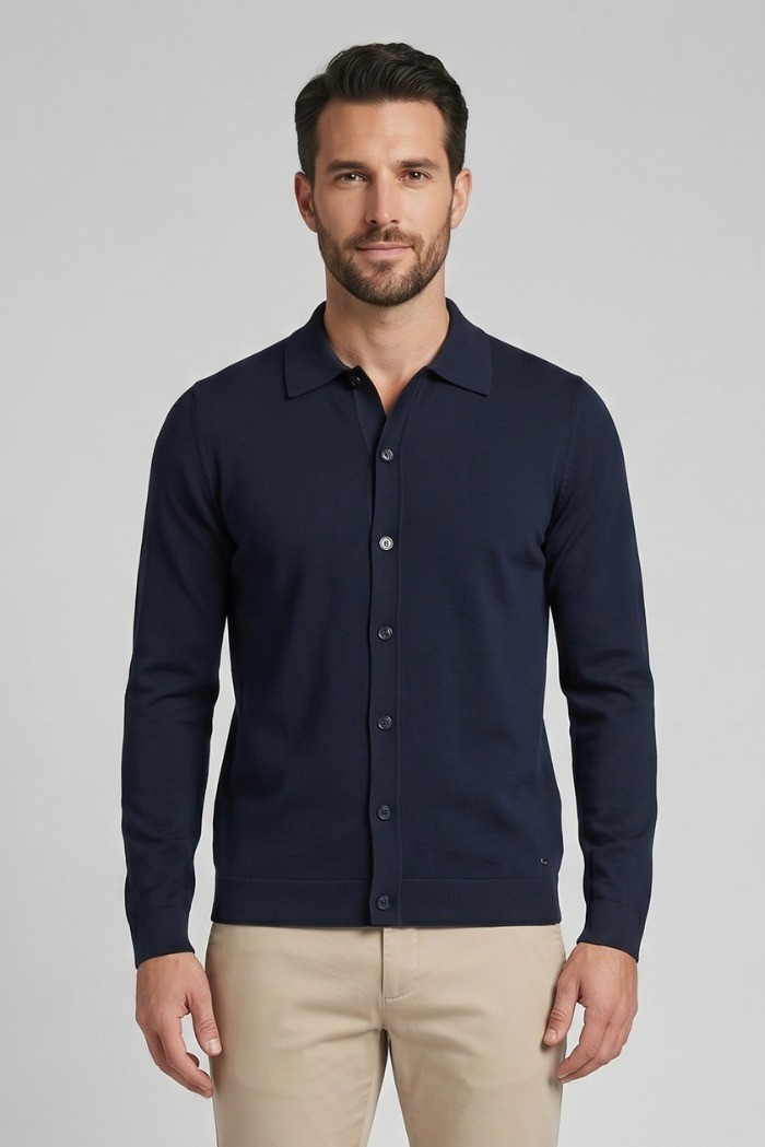 Markup cardigan a bottoni collo camicia MK1900010 [150bcedc]
