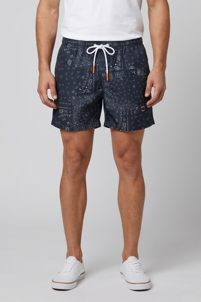 Markup bermuda mare con stampa bandana all-over MK1971014 [b42b9ae1]