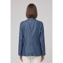 Markup blazer in lyocell effetto denim MW1660100 [0e1e61fd]