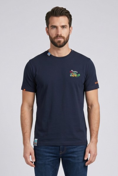 Markup t-shirt girocollo con ricami MK1910049 [1f734608]