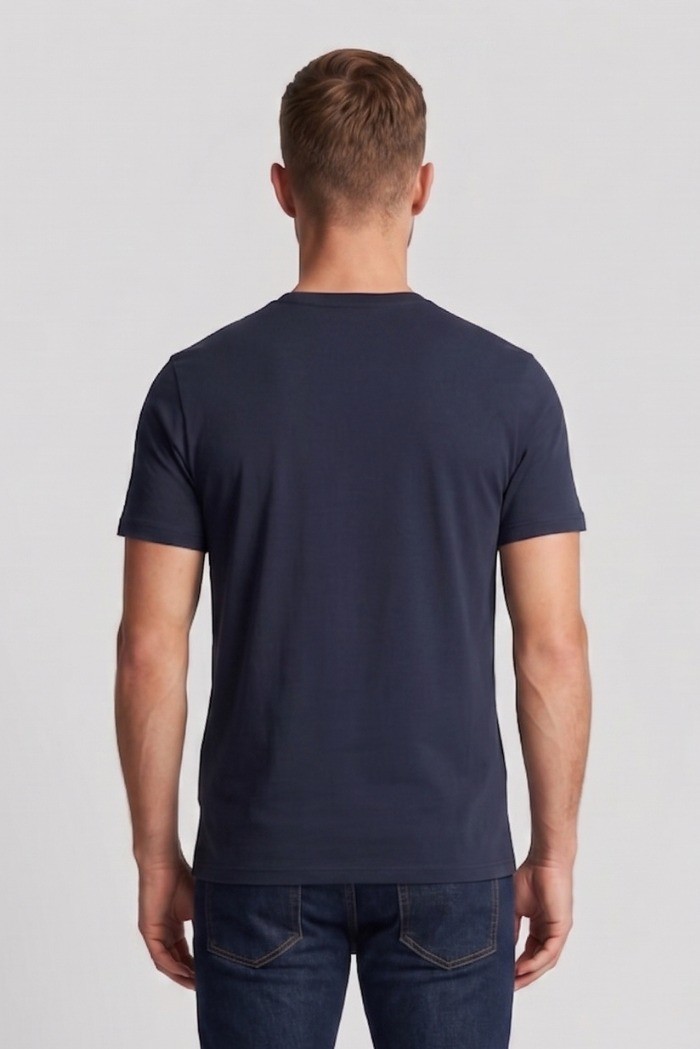 Lyle & Scott t-shirt in cotone con logo TS400VOG [3b8939e6]
