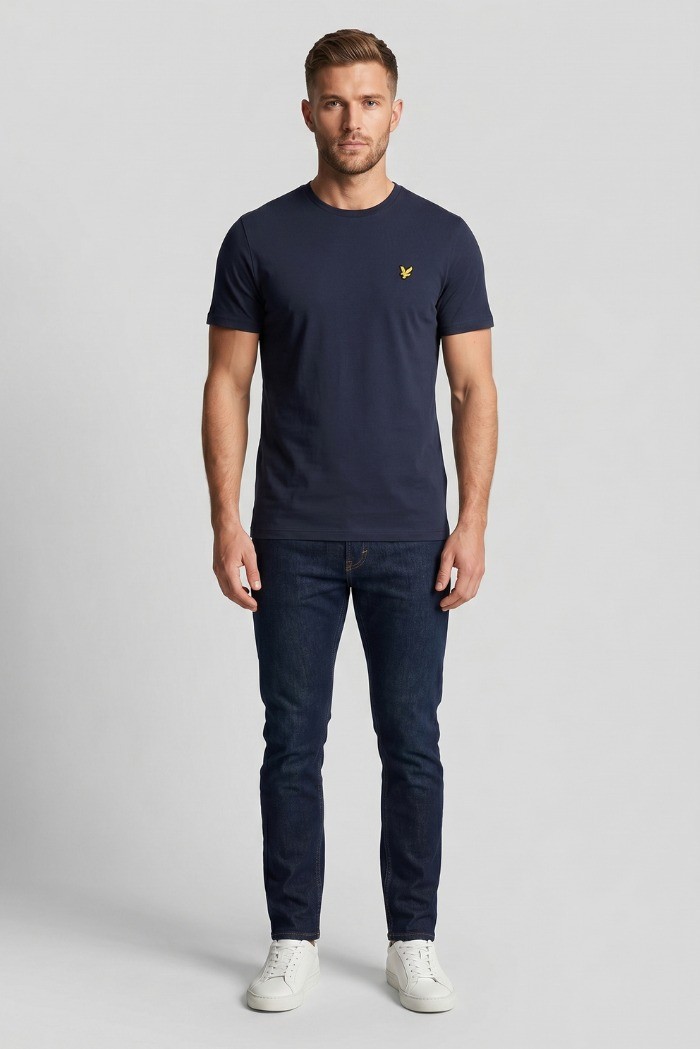 Lyle & Scott t-shirt in cotone con logo TS400VOG [8c94f8e2]