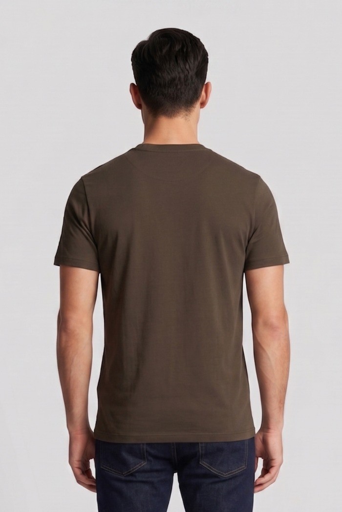 Lyle & Scott t-shirt in cotone con logo TS400VOG [c1f1eb05]