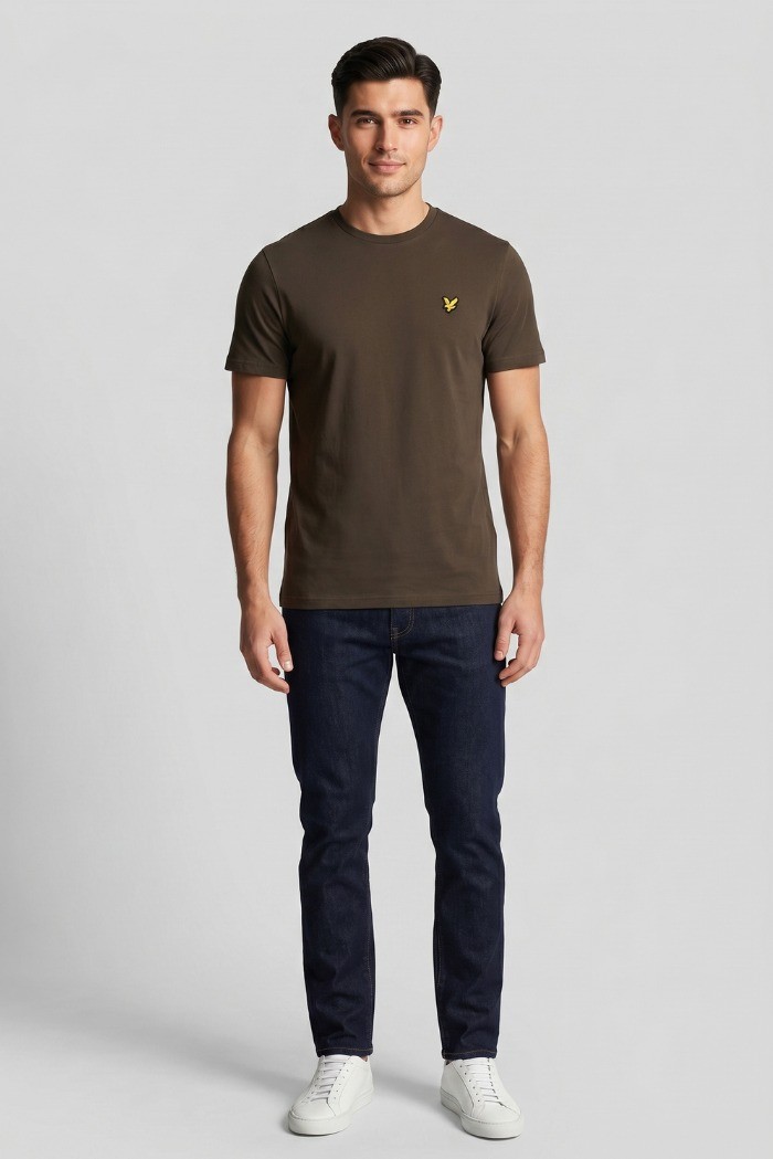 Lyle & Scott t-shirt in cotone con logo TS400VOG [76ec2a01]