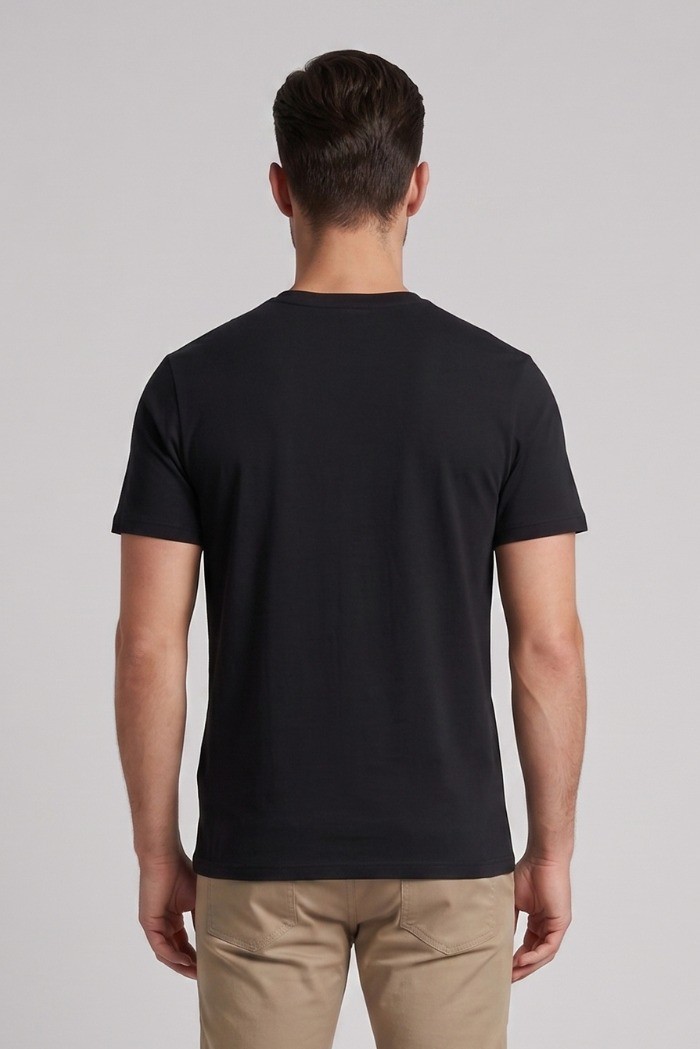 Lyle & Scott t-shirt in cotone con logo TS400VOG [8b953b6c]