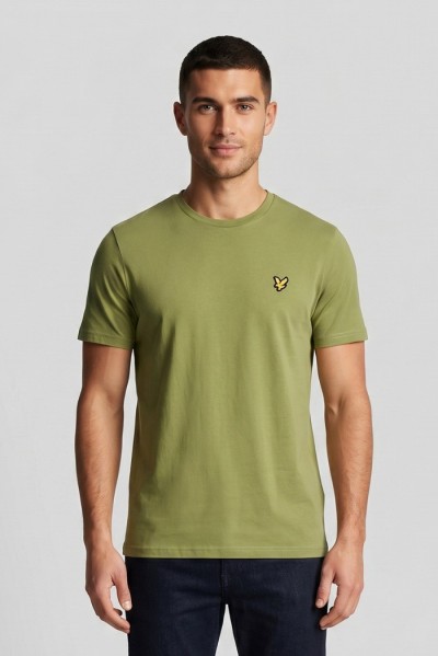 Lyle & Scott t-shirt in cotone con logo TS400VOG — 805219040078715_8