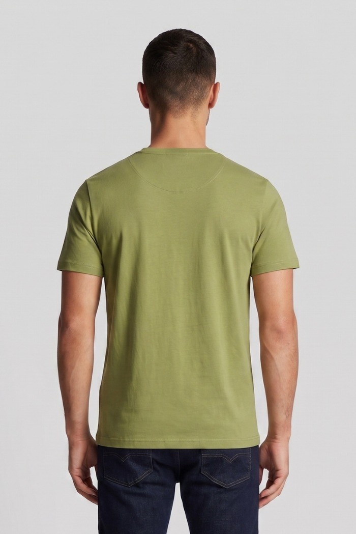 Lyle & Scott t-shirt in cotone con logo TS400VOG [ed8ea608]
