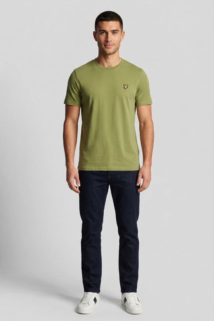 Lyle & Scott t-shirt in cotone con logo TS400VOG [5a93670c]