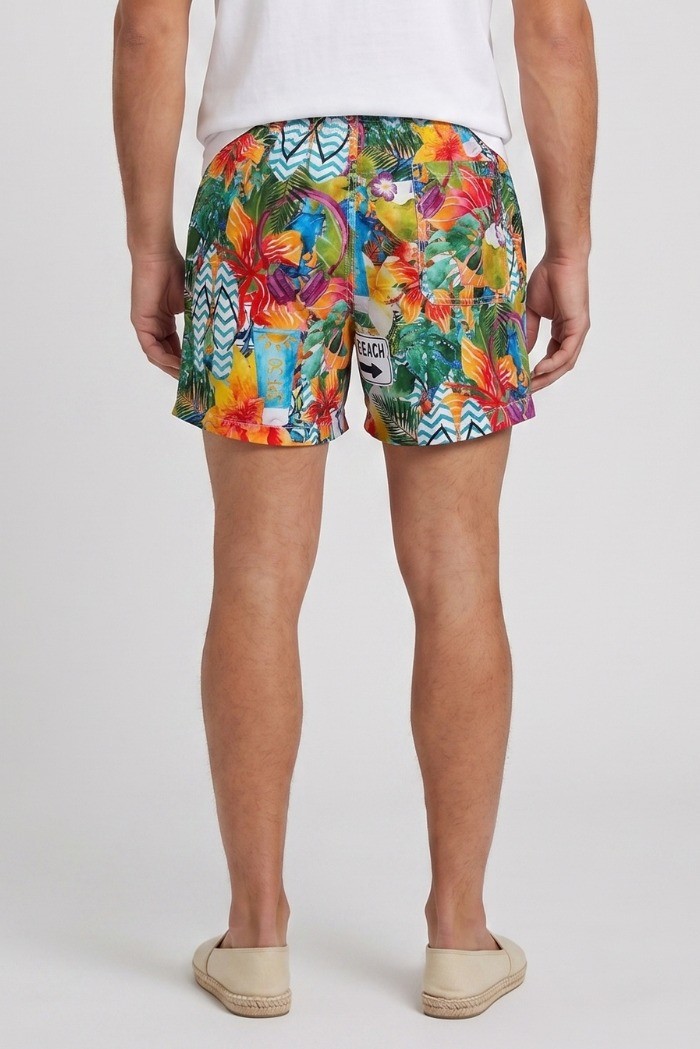 Markup bermuda mare con stampa all-over MK1971013 [dcedbdf0]
