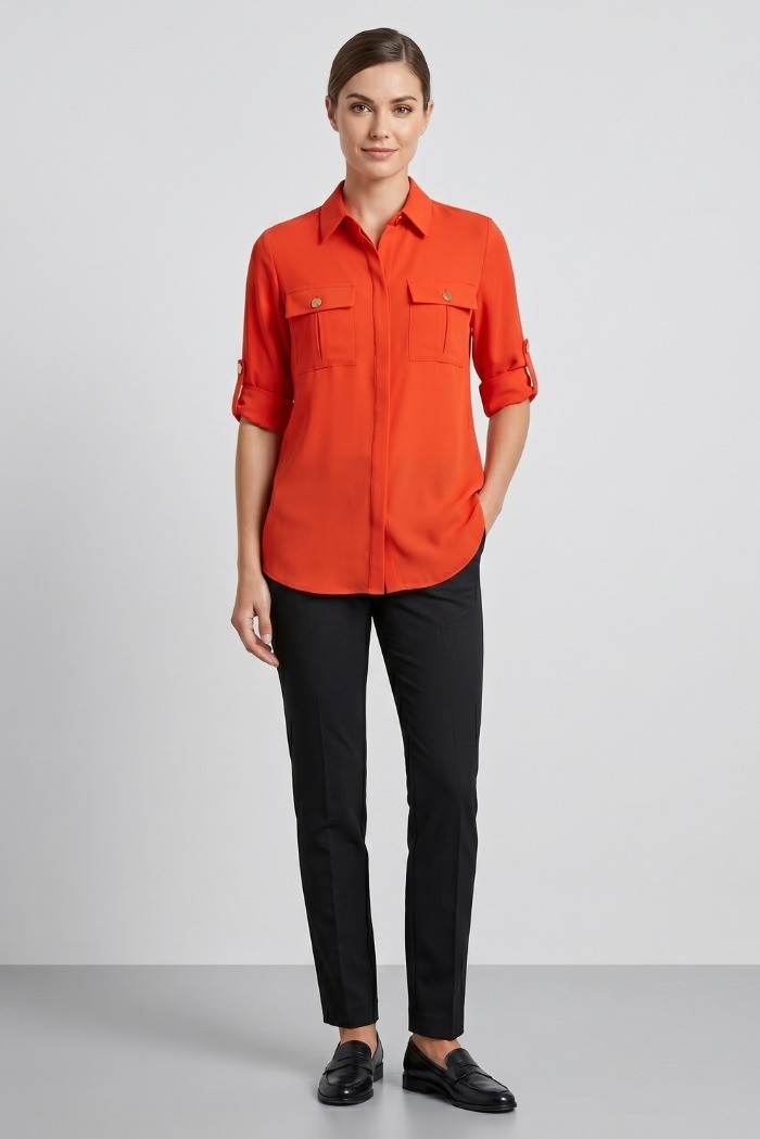 GM by Gai Mattiolo camicia con tasche GM3786 [8f88f644]