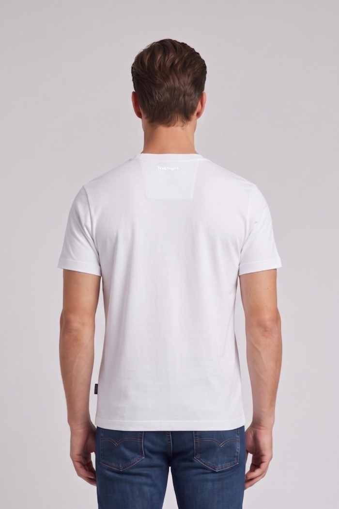 Refrigue t-shirt in piquet tecnico R4515M261 [b7b24a72]