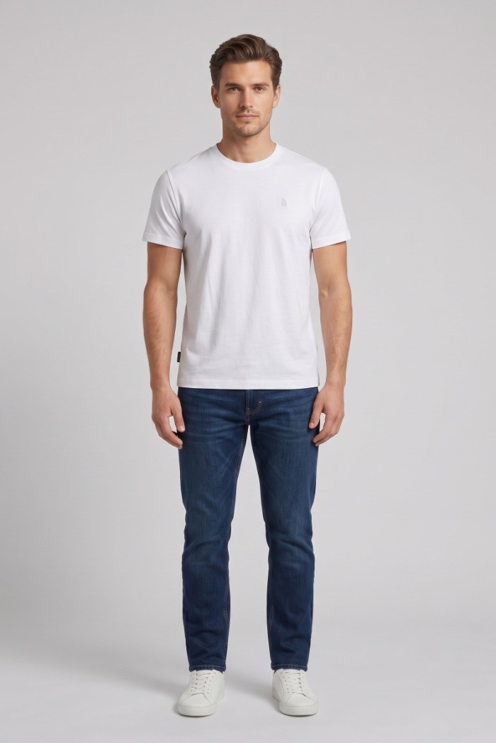 Refrigue t-shirt in piquet tecnico R4515M261 [00af8b76]