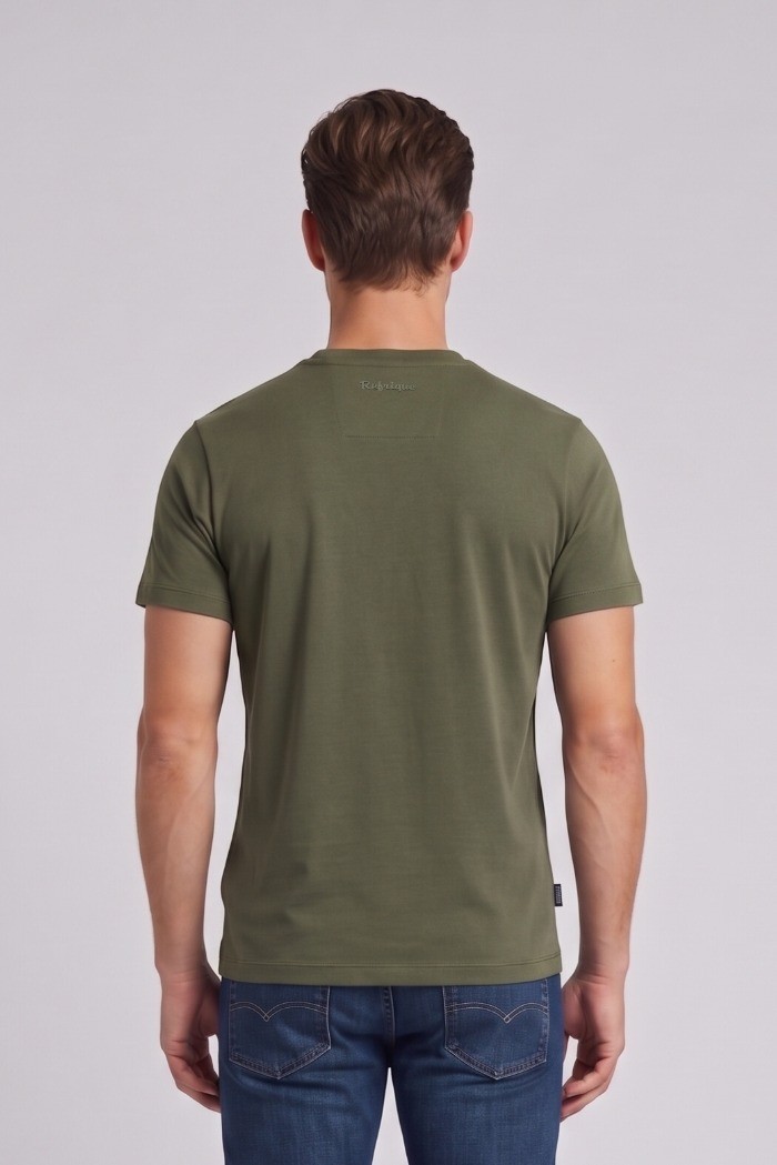 Refrigue t-shirt in piquet tecnico R4515M261 [d6d42297]