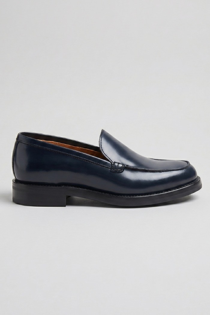 Class mocassino in pelle abrasivata con fondo in gomma 050VEN [ba254d7f]