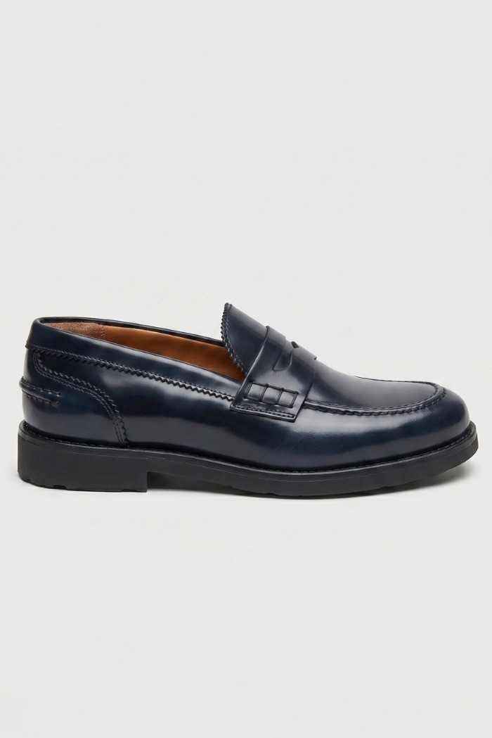 Class mocassino abrasivato in pelle COLVEN [32323552]