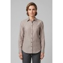 Markup camicia over rigata in misto cotone e lino MW1630010 [6890a5e5]