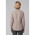 Markup camicia over rigata in misto cotone e lino MW1630010 [b1b6e6e8]