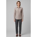 Markup camicia over rigata in misto cotone e lino MW1630010 [06ab27ec]